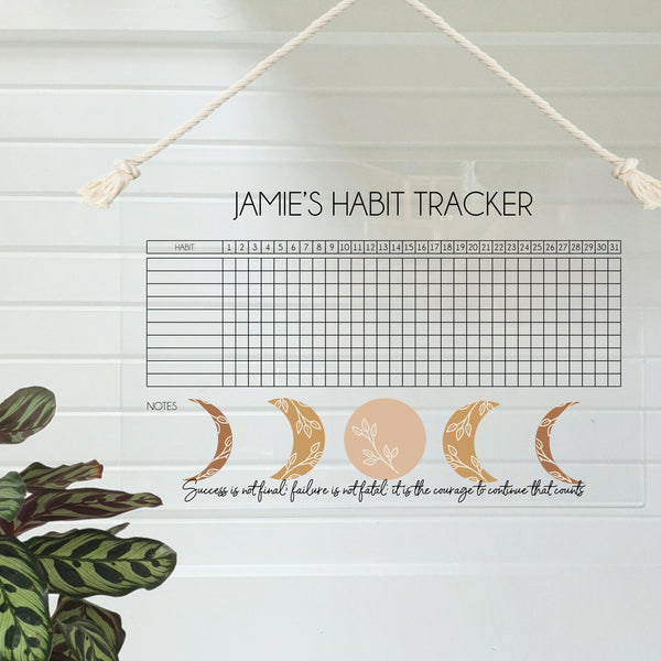 Goal Tracker Squares - Lunar